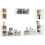Set de muebles para TV 7 piezas madera contrachapada blanco de , Muebles TV - Ref: Foro24-3114302, Precio: 275,38 €, Descuent...