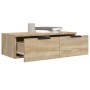 Armarios de pared 2 uds contrachapada roble Sonoma 68x30x20 cm de , Estantes y estanterías - Ref: Foro24-3115894, Precio: 97,...