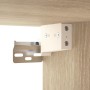Armarios de pared 2 uds contrachapada roble Sonoma 68x30x20 cm de , Estantes y estanterías - Ref: Foro24-3115894, Precio: 97,...