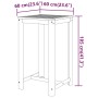 Juego muebles de bar para jardín 5 pzas madera de acacia maciza de , Conjuntos de jardín - Ref: Foro24-3116015, Precio: 345,4...