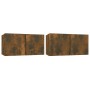 Set de muebles de TV 5 pzas madera contrachapada roble ahumado de , Muebles TV - Ref: Foro24-3120221, Precio: 141,97 €, Descu...