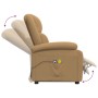 Sillón de masaje elevable terciopelo marrón | Foro24.es | Tu tienda online para hogar, jardín y más Foro24.es