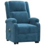 Sillón de masaje elevable terciopelo azul de , Sillones de masaje eléctricos - Ref: Foro24-3124846, Precio: 337,20 €, Descuen...