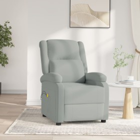 Sillón de masaje eléctrico terciopelo gris claro de , Sillones de masaje eléctricos - Ref: Foro24-3098404, Precio: 264,01 €, ...