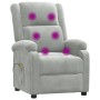 Sillón de masaje eléctrico terciopelo gris claro de , Sillones de masaje eléctricos - Ref: Foro24-3098404, Precio: 264,01 €, ...
