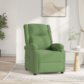 Sillón reclinable eléctrico de terciopelo verde claro de , Sillones - Ref: Foro24-3098396, Precio: 218,14 €, Descuento: %