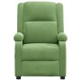 Sillón reclinable eléctrico de terciopelo verde claro de , Sillones - Ref: Foro24-3098396, Precio: 218,14 €, Descuento: %