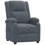 Sillón reclinable eléctrico de terciopelo gris oscuro de , Sillones - Ref: Foro24-3098394, Precio: 218,14 €, Descuento: %