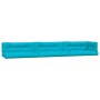 Cojines para palés 7 piezas tela turquesa de , Cojines para sillas y sofás - Ref: Foro24-3188924, Precio: 183,92 €, Descuento...