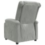 Sillón reclinable de terciopelo gris claro | Foro24.es | Tu tienda online para hogar, jardín y más Foro24.es