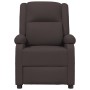 Sillón de masaje eléctrico tela marrón oscuro de , Sillones de masaje eléctricos - Ref: Foro24-3098363, Precio: 298,59 €, Des...