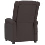 Sillón de masaje eléctrico tela marrón oscuro de , Sillones de masaje eléctricos - Ref: Foro24-3098363, Precio: 298,59 €, Des...