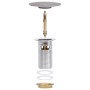 Desagüe de empuje función desbordamiento cromado 6,4x6,4x9,1 cm de , Grifos - Ref: Foro24-149055, Precio: 14,28 €, Descuento: %