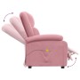 Sillón de masaje de terciopelo rosa de , Sillones de masaje eléctricos - Ref: Foro24-342414, Precio: 221,94 €, Descuento: -5%%