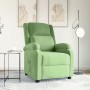 Sillón reclinable de terciopelo verde claro de , Sillones - Ref: Foro24-342402, Precio: 184,27 €, Descuento: %