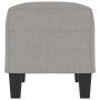 Banco de tela gris claro 70x35x41 cm de , Bancos - Ref: Foro24-349431, Precio: 50,26 €, Descuento: %