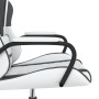 Silla gaming de masaje cuero sintético blanco y negro de , Sillones para videojuegos - Ref: Foro24-345543, Precio: 106,75 €, ...