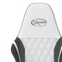 Silla gaming de masaje cuero sintético blanco y negro de , Sillones para videojuegos - Ref: Foro24-345543, Precio: 106,75 €, ...