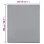 Sábana bajera jersey algodón gris 160x200 cm de vidaXL, Sábanas - Ref: Foro24-136206, Precio: 17,57 €, Descuento: %