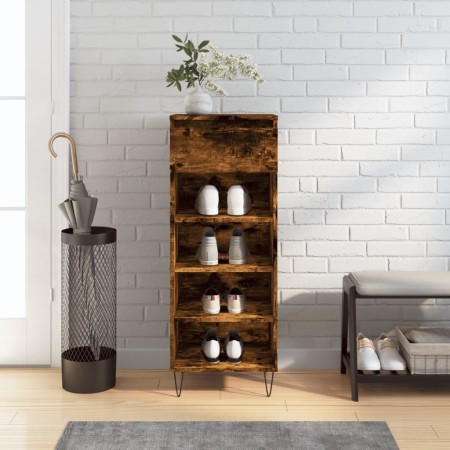 Mueble zapatero madera contrachapada roble ahumado 40x36x105 cm | Foro24.es | Tu tienda online para hogar, jardín y más Foro24.es