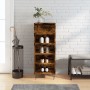 Mueble zapatero madera contrachapada roble ahumado 40x36x105 cm | Foro24.es | Tu tienda online para hogar, jardín y más Foro24.es