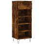 Mueble zapatero madera contrachapada roble ahumado 40x36x105 cm | Foro24.es | Tu tienda online para hogar, jardín y más Foro24.es