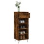 Mueble zapatero madera contrachapada roble ahumado 40x36x105 cm | Foro24.es | Tu tienda online para hogar, jardín y más Foro24.es