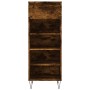 Mueble zapatero madera contrachapada roble ahumado 40x36x105 cm | Foro24.es | Tu tienda online para hogar, jardín y más Foro24.es