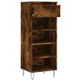 Mueble zapatero madera contrachapada roble ahumado 40x36x105 cm | Foro24.es | Tu tienda online para hogar, jardín y más Foro24.es