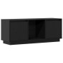 Mueble para TV de madera maciza de pino negro 110,5x35x44 cm | Foro24.es | Tu tienda online para hogar, jardín y más Foro24.es