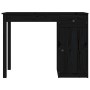 Escritorio de madera maciza de pino negro 100x50x75 cm de , Escritorios - Ref: Foro24-814633, Precio: 121,57 €, Descuento: -5%%