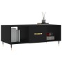 Mesa de centro madera contrachapada negro 102x50x40 cm de , Mesas de centro - Ref: Foro24-829277, Precio: 69,88 €, Descuento: %