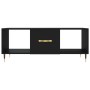 Mesa de centro madera contrachapada negro 102x50x40 cm de , Mesas de centro - Ref: Foro24-829277, Precio: 69,88 €, Descuento: %
