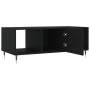 Mesa de centro madera contrachapada negro 102x50x40 cm de , Mesas de centro - Ref: Foro24-829277, Precio: 69,88 €, Descuento: %