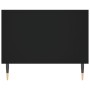 Mesa de centro madera contrachapada negro 102x50x40 cm de , Mesas de centro - Ref: Foro24-829277, Precio: 69,88 €, Descuento: %