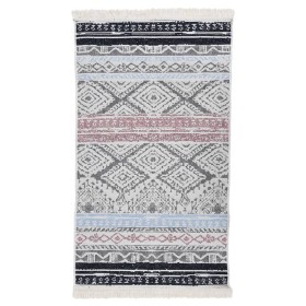 Alfombra de algodón rosa y aguamarina 120x180 cm de , Alfombras - Ref: Foro24-340102, Precio: 32,48 €, Descuento: -5%%