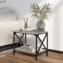 Mesa auxiliar madera contrachapada gris Sonoma 55x38x45 cm de , Mesas de centro - Ref: Foro24-823330, Precio: 40,57 €, Descue...