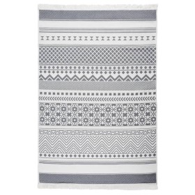 Comprar Alfombra de algodón blanca 160x230 cm