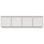 Mueble de TV madera maciza de pino blanco 156x37x45 cm de , Muebles TV - Ref: Foro24-814395, Precio: 143,12 €, Descuento: %