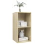 Mueble de pared para TV madera contrachapada roble 37x37x72 cm de , Muebles TV - Ref: Foro24-805474, Precio: 37,49 €, Descuen...