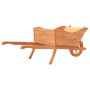 Jardinera con forma de carretilla madera de abeto 128x45,5x43cm de , Carretillas - Ref: Foro24-364229, Precio: 53,85 €, Descu...