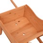 Jardinera con forma de carretilla madera de abeto 128x45,5x43cm de , Carretillas - Ref: Foro24-364229, Precio: 53,85 €, Descu...