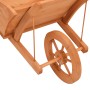 Jardinera con forma de carretilla madera de abeto 128x45,5x43cm de , Carretillas - Ref: Foro24-364229, Precio: 53,85 €, Descu...