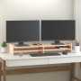 Soporte para monitor madera maciza de pino 100x27x15 cm de , Bases y elevadores para ordenadores - Ref: Foro24-814024, Precio...