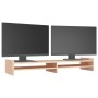 Soporte para monitor madera maciza de pino 100x27x15 cm de , Bases y elevadores para ordenadores - Ref: Foro24-814024, Precio...