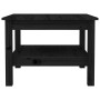 Mesa de centro de madera maciza de pino negro 55x55x40 cm de , Mesas de centro - Ref: Foro24-814273, Precio: 64,89 €, Descuen...