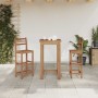 Mesa de bar de madera de acacia maciza 60x60x105 cm de , Mesas de cocina y de comedor - Ref: Foro24-246663, Precio: 165,56 €,...