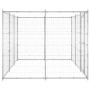 Perrera de exterior de acero galvanizado 7,26 m² de vidaXL, Casetas y cercados para perros - Ref: Foro24-3082308, Precio: 355...