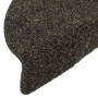 Alfombrillas autoadhesivas escalera 15 uds antracita 56x17x3 cm de , Alfombrillas para escalones - Ref: Foro24-322352, Precio...
