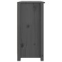 Aparador de madera maciza de pino gris 100x35x74 cm | Foro24.es | Tu tienda online para hogar, jardín y más Foro24.es